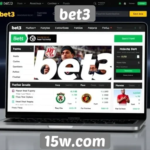 Novidades na interface do site bet3
