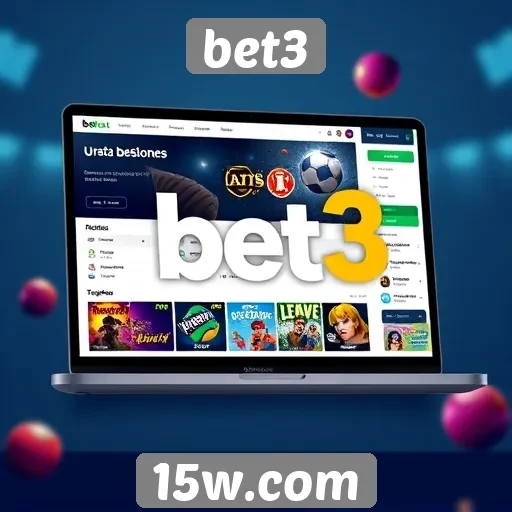 plataforma bet3 destaca-se pela usabilidade e design